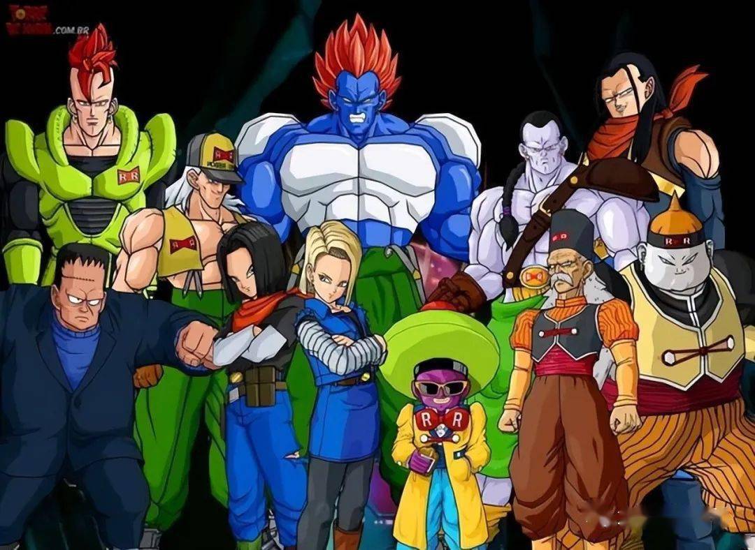 《红缎带军团重启》揭秘人造人之间的复杂关系_龙珠超_超级英雄_盖洛