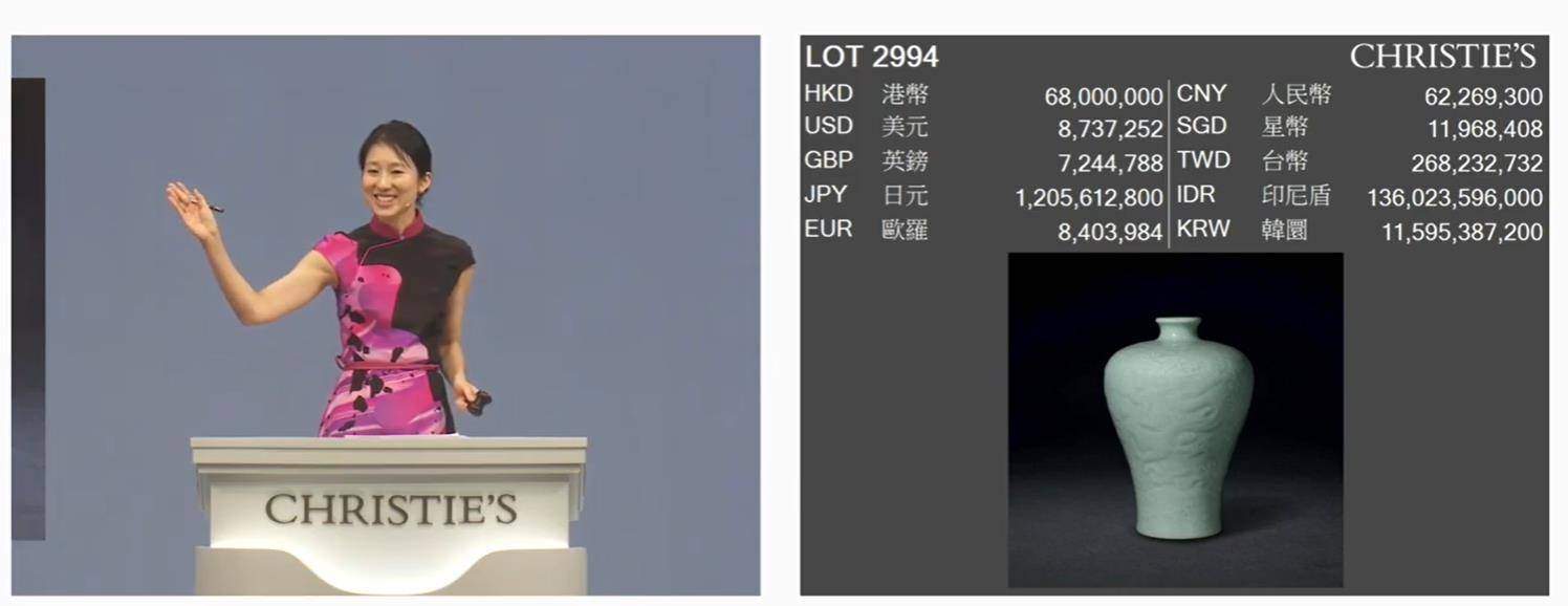 佳士得香港2022秋拍：乾隆粉青釉梅瓶升值22倍_搜狐网