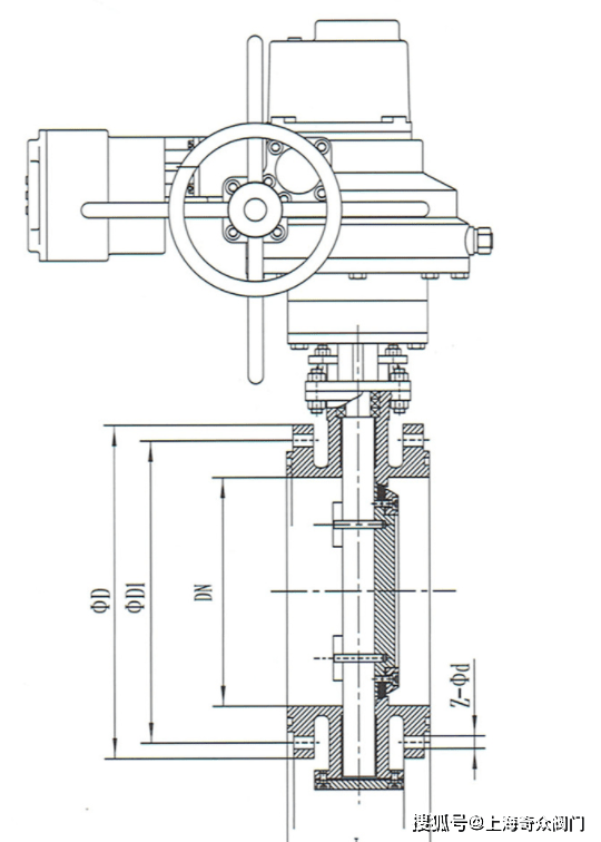 蝴蝶阀阀杆零件图图片