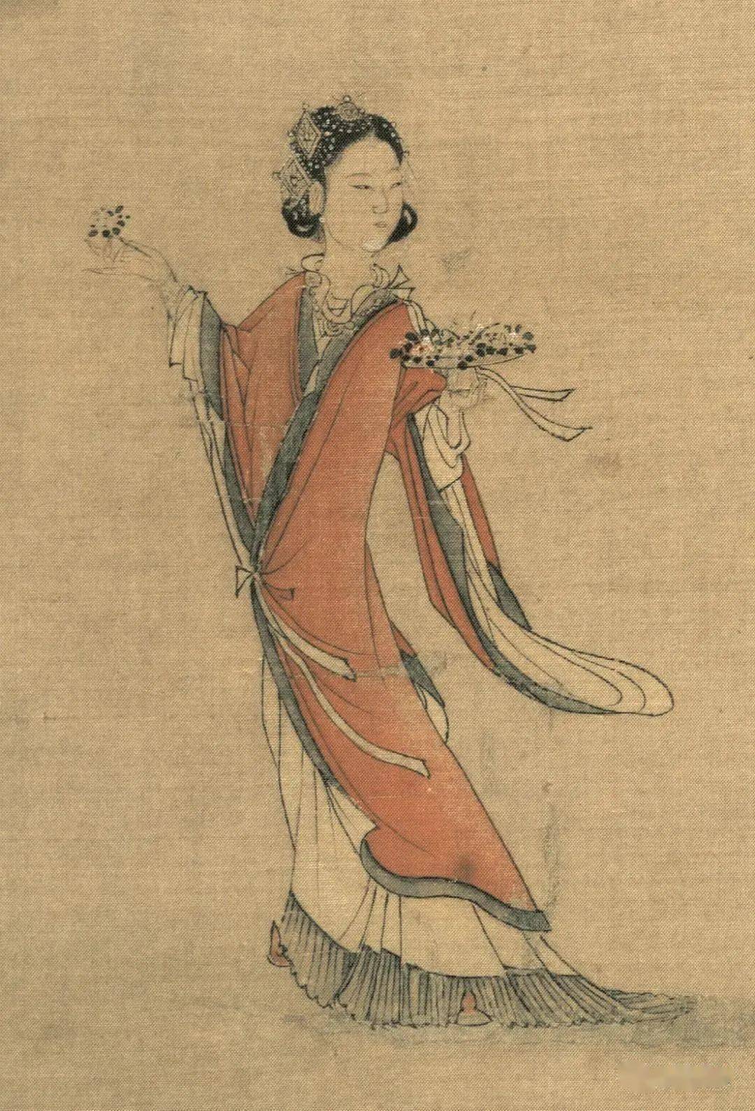 刘松年的画_局部_罗汉图_cm