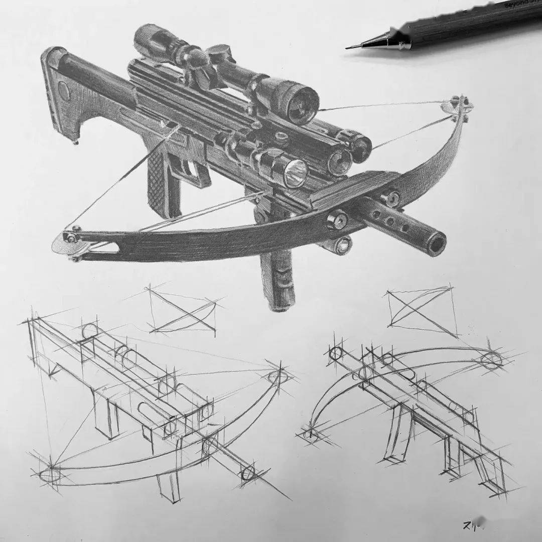 这是素描?还是扫描?_壁纸_插画_冰墩