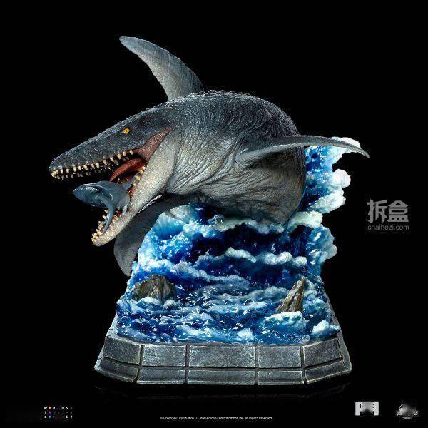 iron studios 侏罗纪世界 沧龙 1/10电影恐龙艺术雕像_产品_in_官方