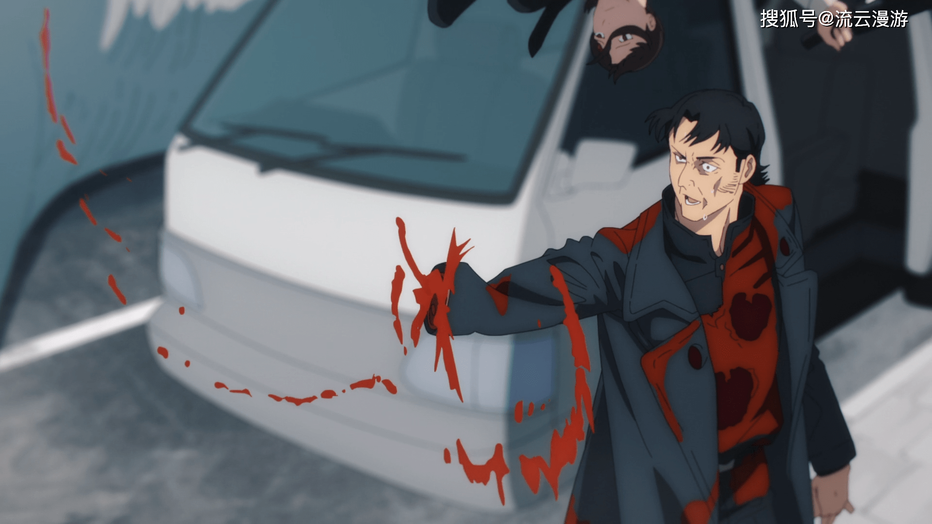 刺客突脸,蛇妹见状连忙捡枪还击.