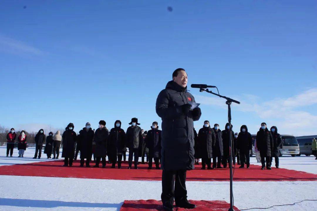 牙克石市委副书记,市长金仓,中汽研汽车检验中心(呼伦贝尔)有限公司总