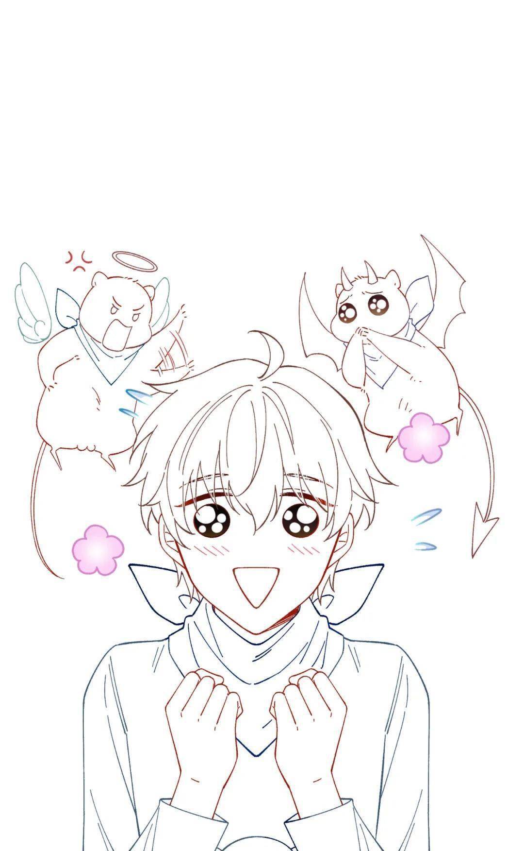 漫王情报站(89) | 《万渣朝凰》竹鼠专场线稿来啦~_鼠鼠_表情_漫画