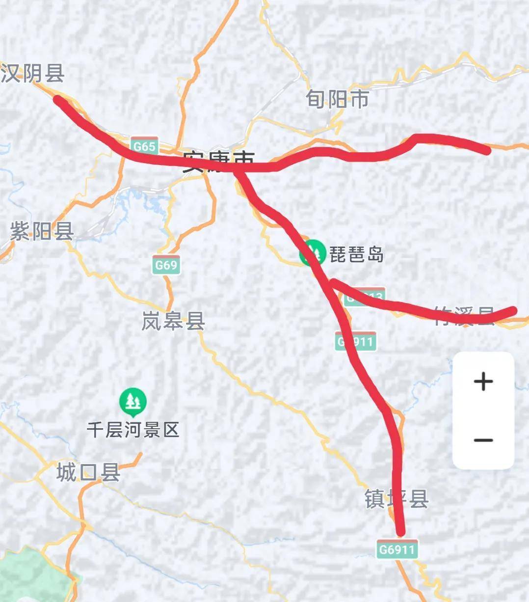 旬阳高速公路规划图图片