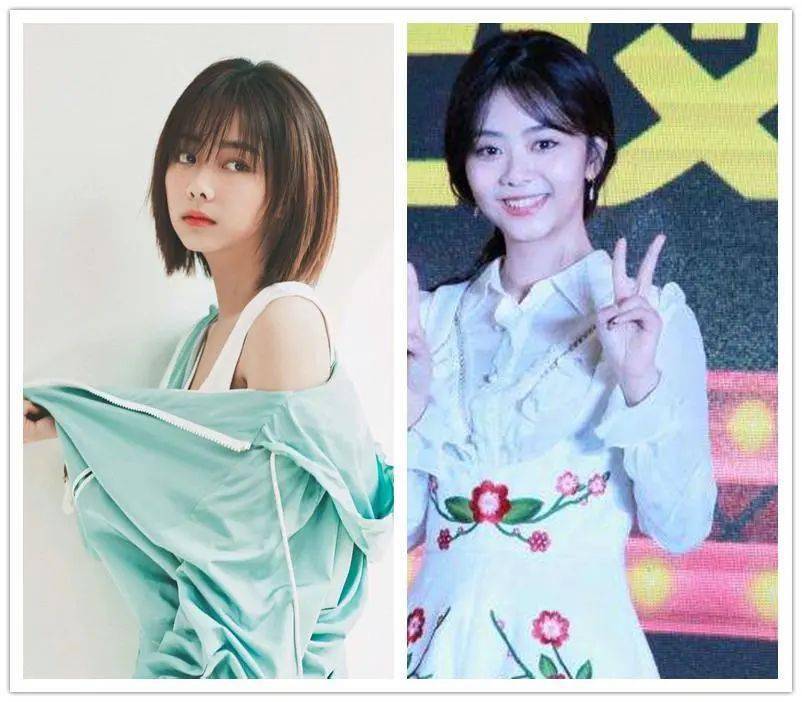 谭松韵示范:拯救大圆脸的"刘海",不管什么发型,都能显瘦_脸型_感觉