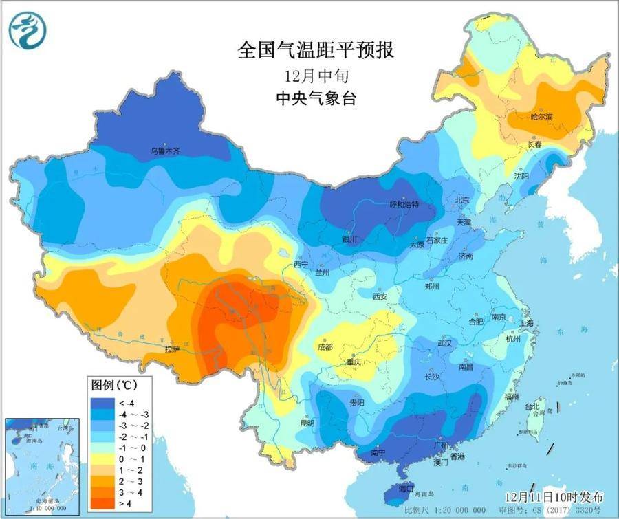 本周冷空气活动频繁 山东等地气温将下降4℃至8℃，注意保暖 内蒙古 影响 地区