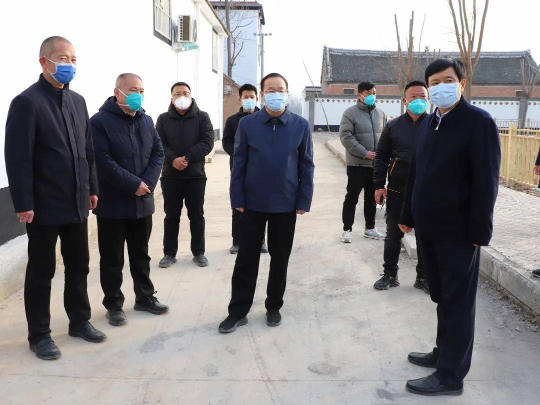 淮阳区委书记张建党到黄集乡黄德寺村调研指导软弱涣散村整顿工作