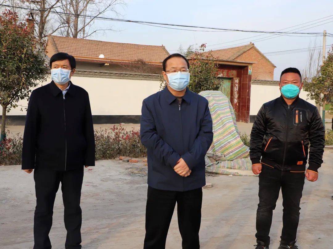 淮阳区委书记张建党到黄集乡黄德寺村调研指导软弱涣散村整顿工作