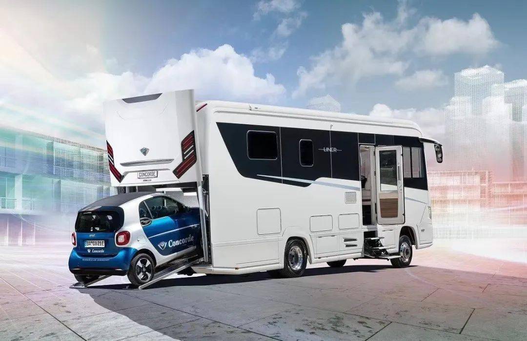 这款可以和豪华酒店相媲美的 欧洲豪华a型房车—concorde liner,是你