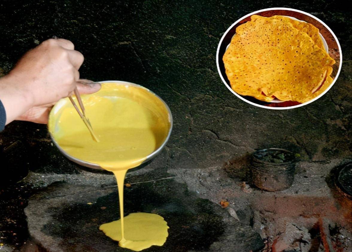 大峡谷里的奇食-怒族,独龙族的舌尖美食_石板_漆油茶_用油