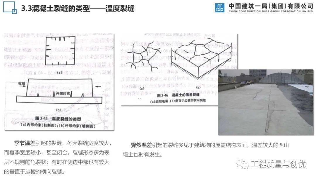 混凝土构造荷载、施工、温度等八种裂痕是若何产生的？控造办法有哪些？46页可下载！