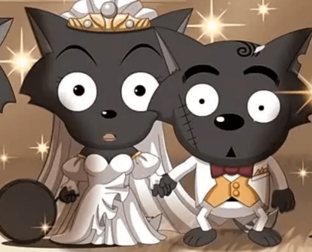 一生中最漂的时候就是穿婚纱的时候了,所以在这个时候的红太狼也是最