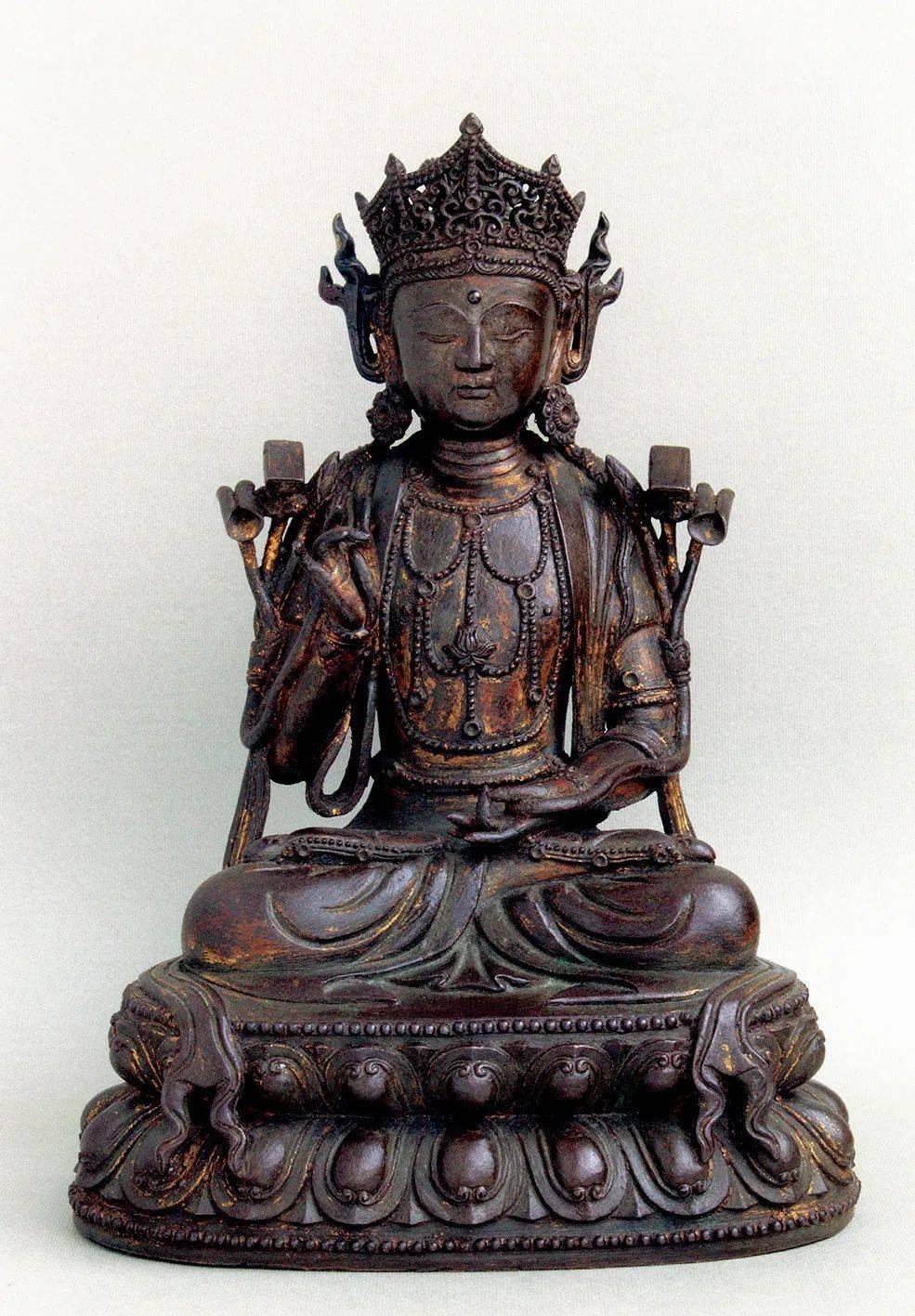 一尊元代宫廷风格铜地藏菩萨像赏析 | 中贸圣佳2022秋拍(杭州)_造像