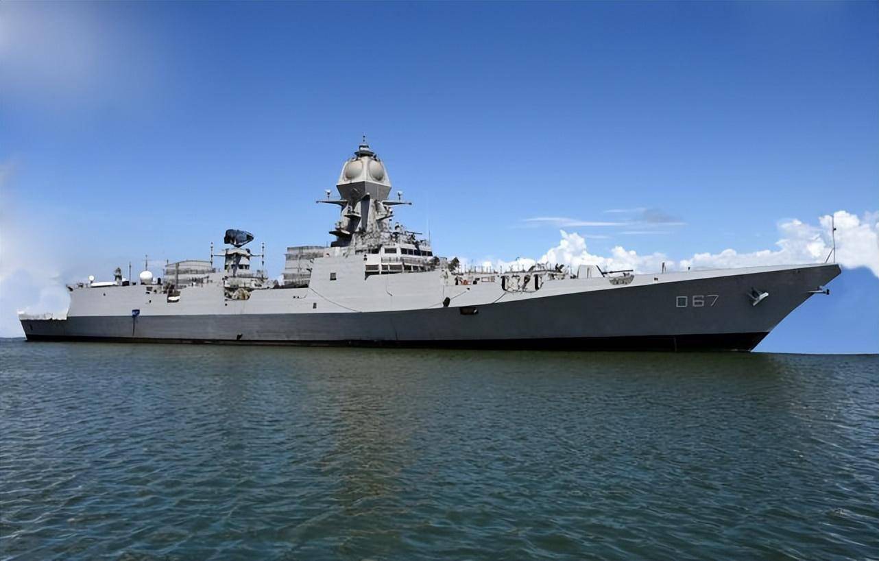 中国网友:与055比比?_印度海军_驱逐舰_海军造船厂