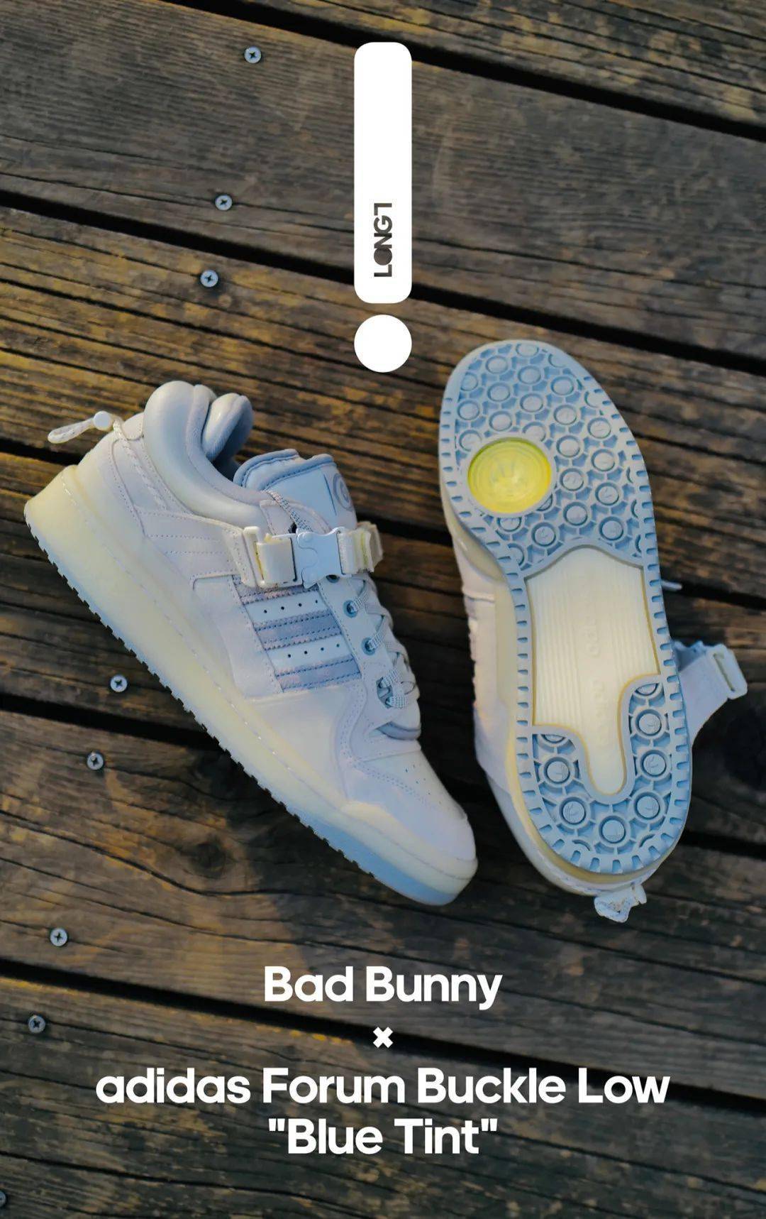 l7 圖賞|惡兔出沒——bad bunny × adidas forum buckle low 