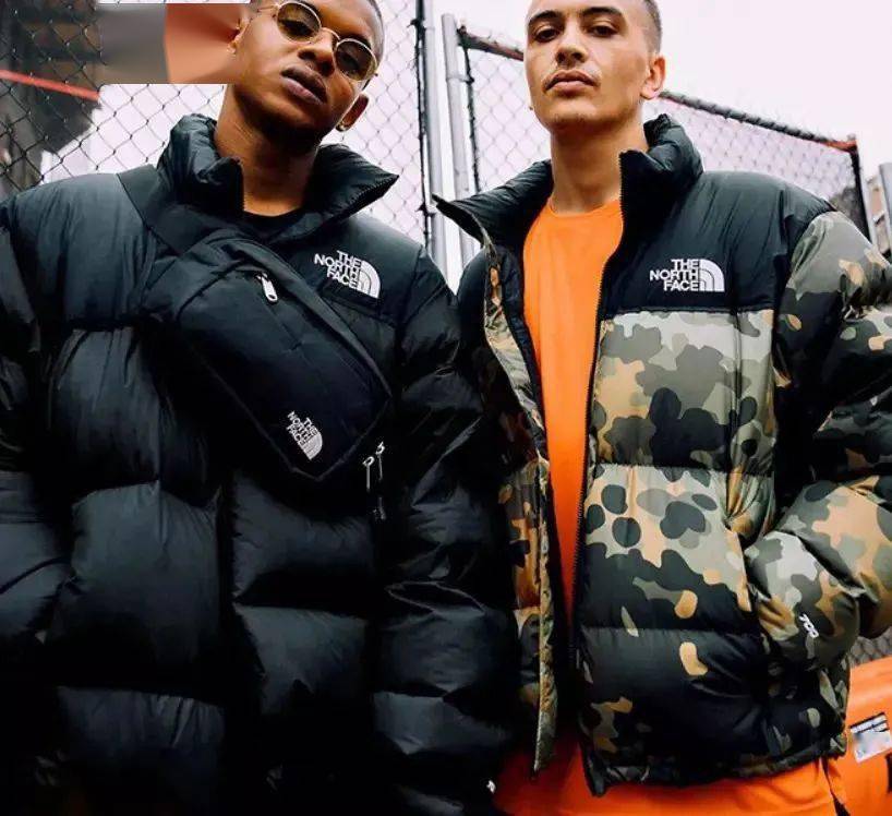 潮人,明星都在穿的北面羽绒服,又轻又暖,还防水防污,怎么搭都帅炸街!