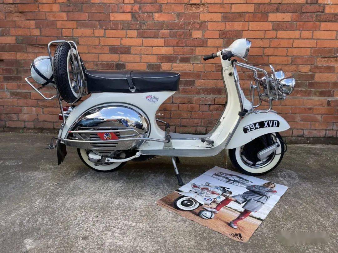 大卫·贝克汉姆的英伦风motovespa 150s,一万英镑的收藏品 | 酷乐机车