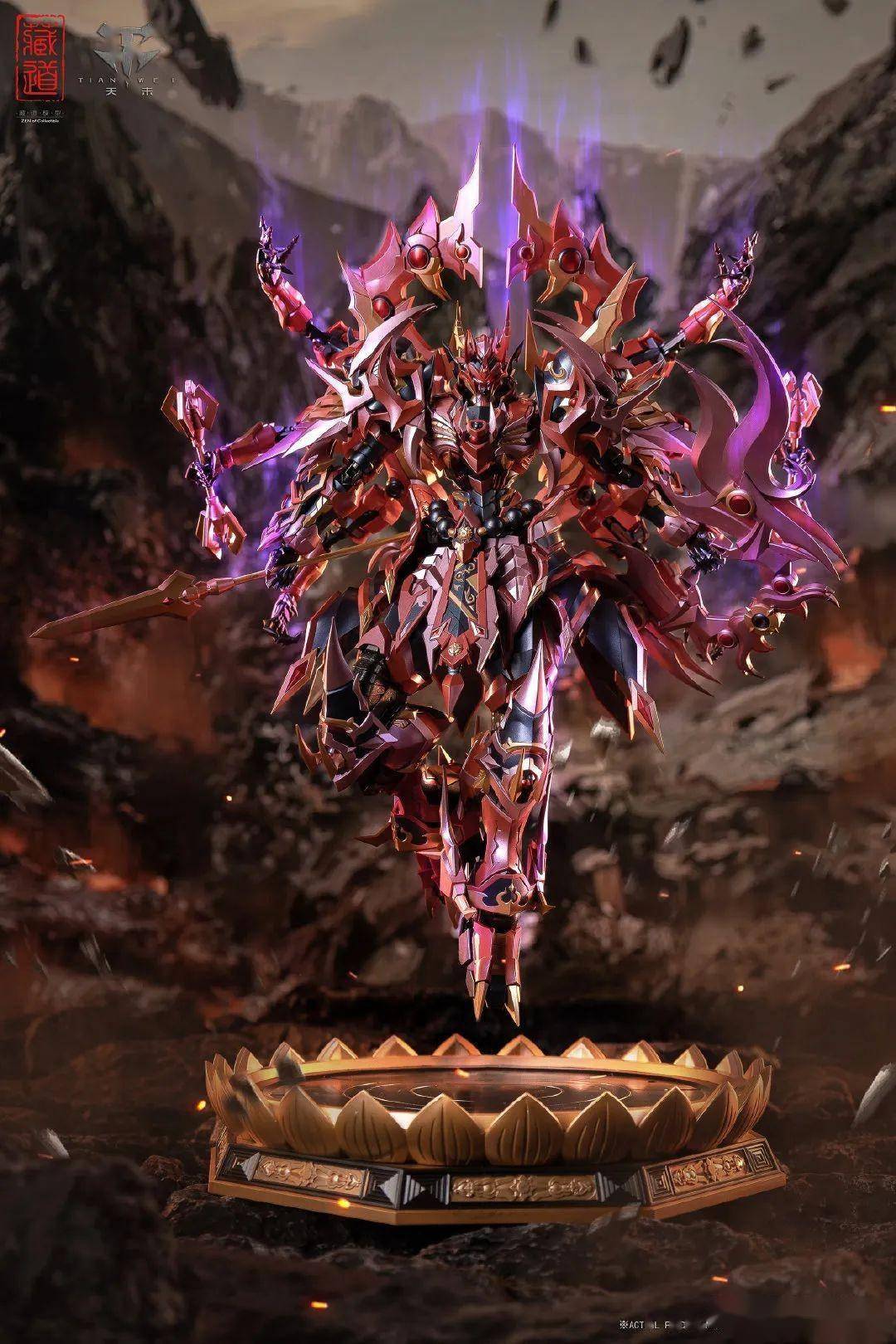 藏道模型 阿修罗实拍官图公布!_武器_造型_产品