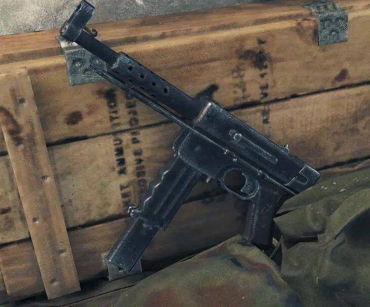 f系坦克上的常客:mat-49冲锋枪.