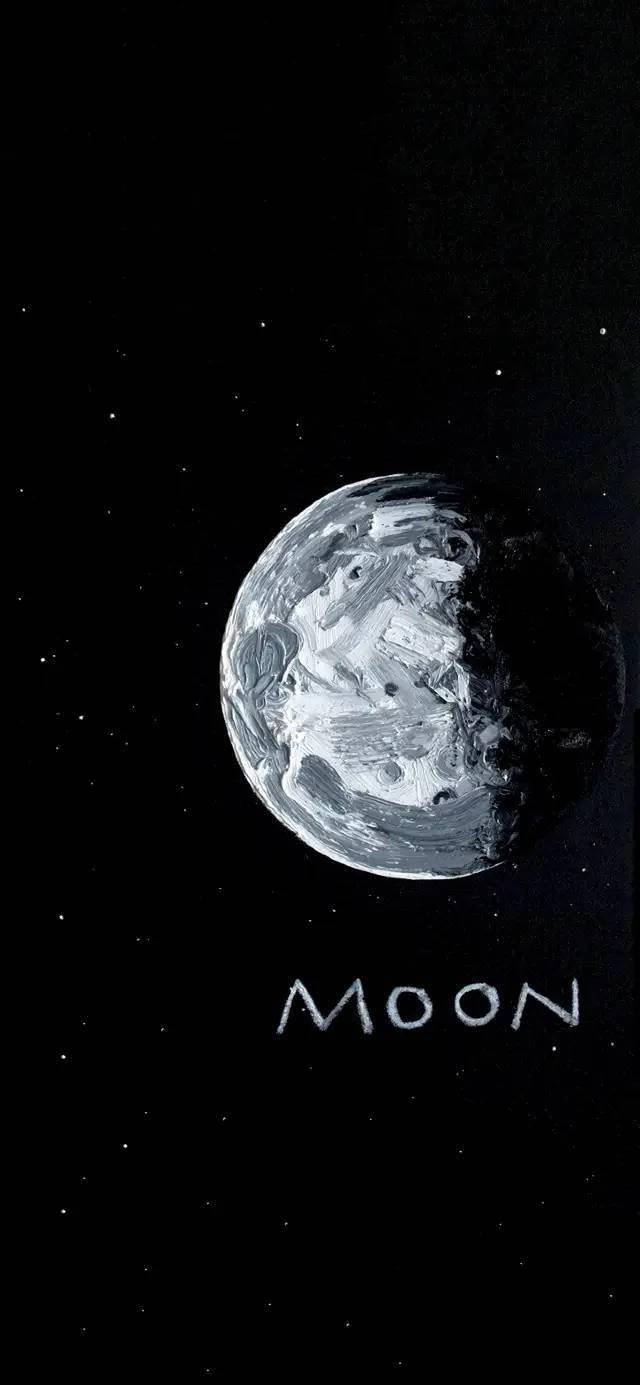 用油画棒画星球,每一张都是壁纸级的存在_绘画_效果_结构
