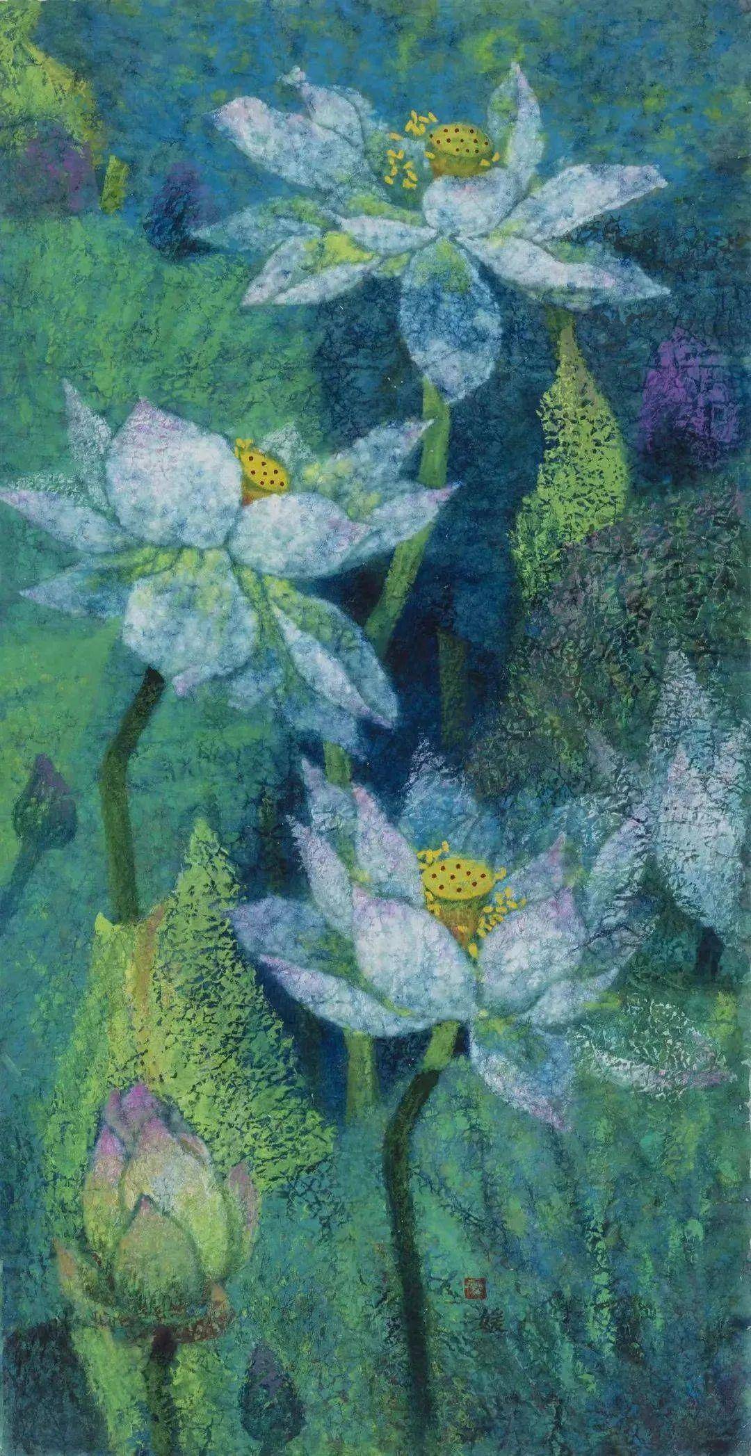 构图饱满大气,色彩浓淡相宜_庞媛_艺术_作品