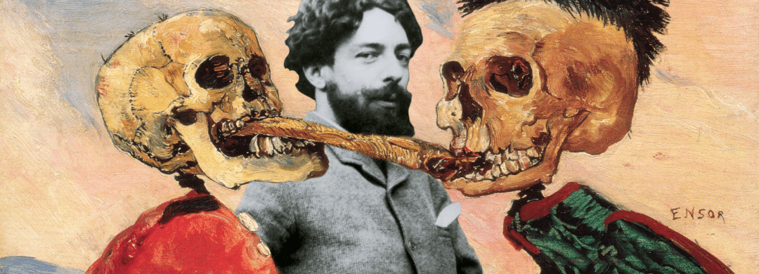 james ensor 詹姆斯·恩索尔:一位作品堪比硬通货的现代艺术先驱_奥