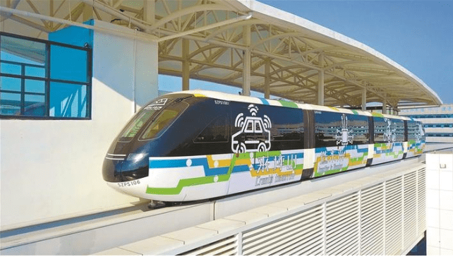 深圳首条云巴开通 起于坪山高铁站终至比亚迪北站 全长8.