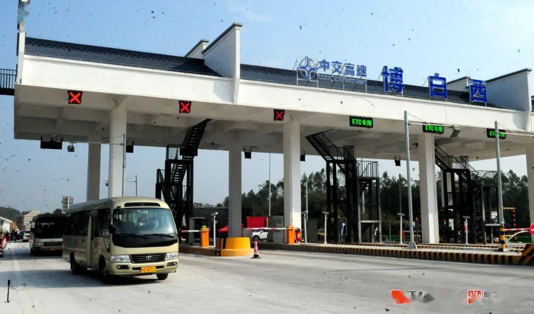 今天浦清高速公路正式建成通车 博白至南宁只需2