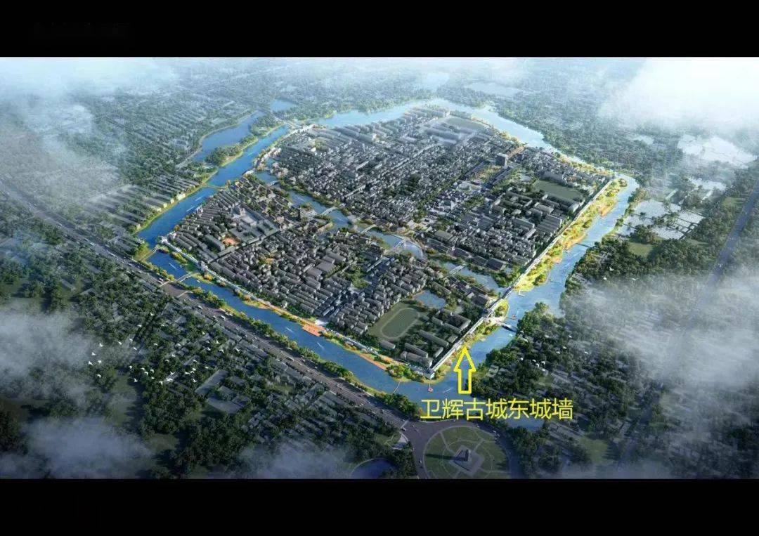 卫辉古城墙工程正在施工!_宾阳_城门_项目