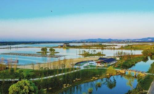 淮北市杜集区:"醉"美朔西湖,打造城市生态名片_采煤_治理_面积