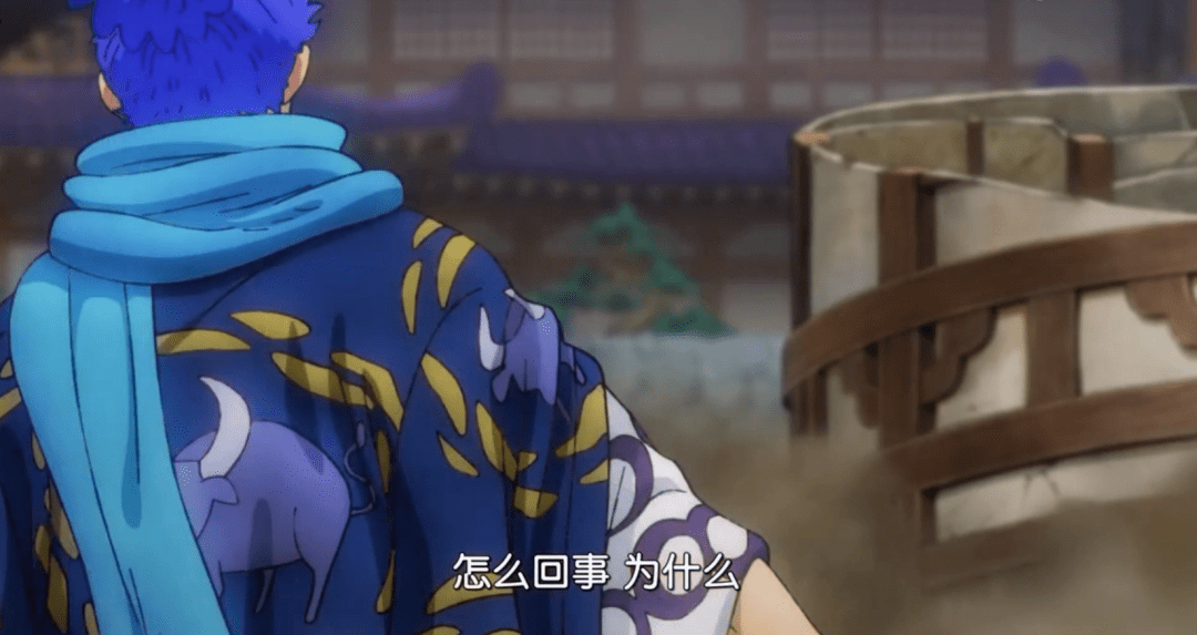 说,索隆与和之国大剑豪龙马的后代霜月牛丸一模一样甚至连招式也一样