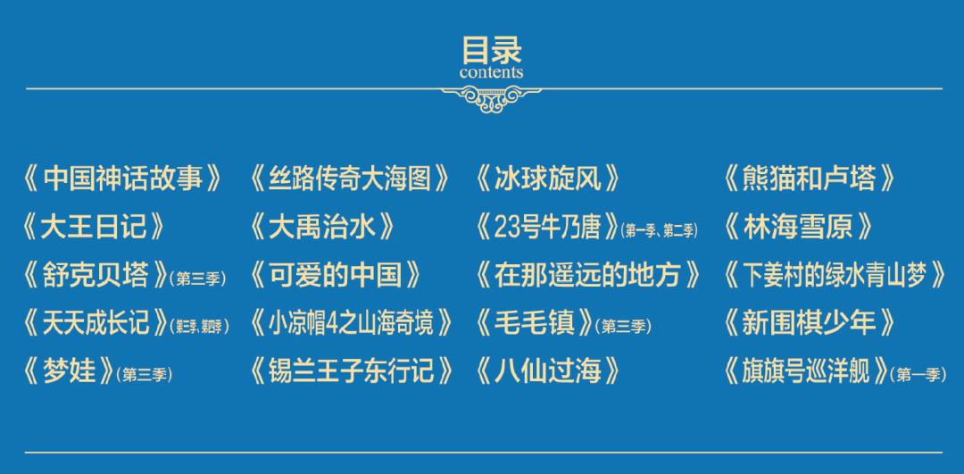 动画片集锦,多平台春晚定档_故事_中国_重庆