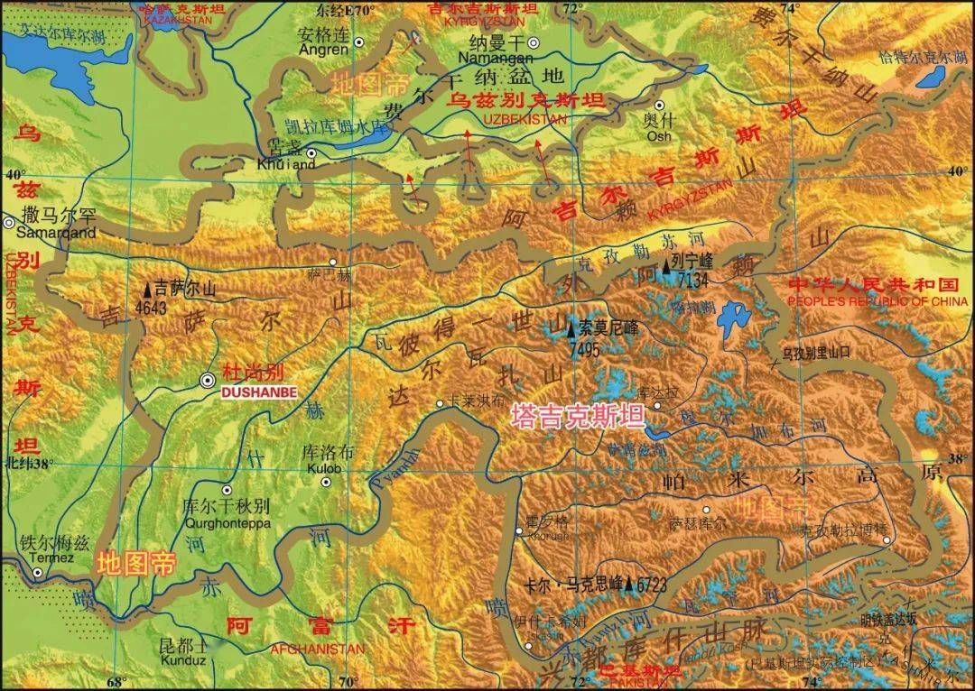 【地理乾貨】高中地理之中國地理概況重難點解析,附最新世界各國地形