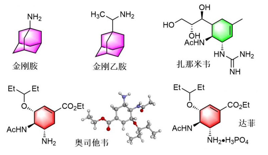 金刚烷胺结构图片