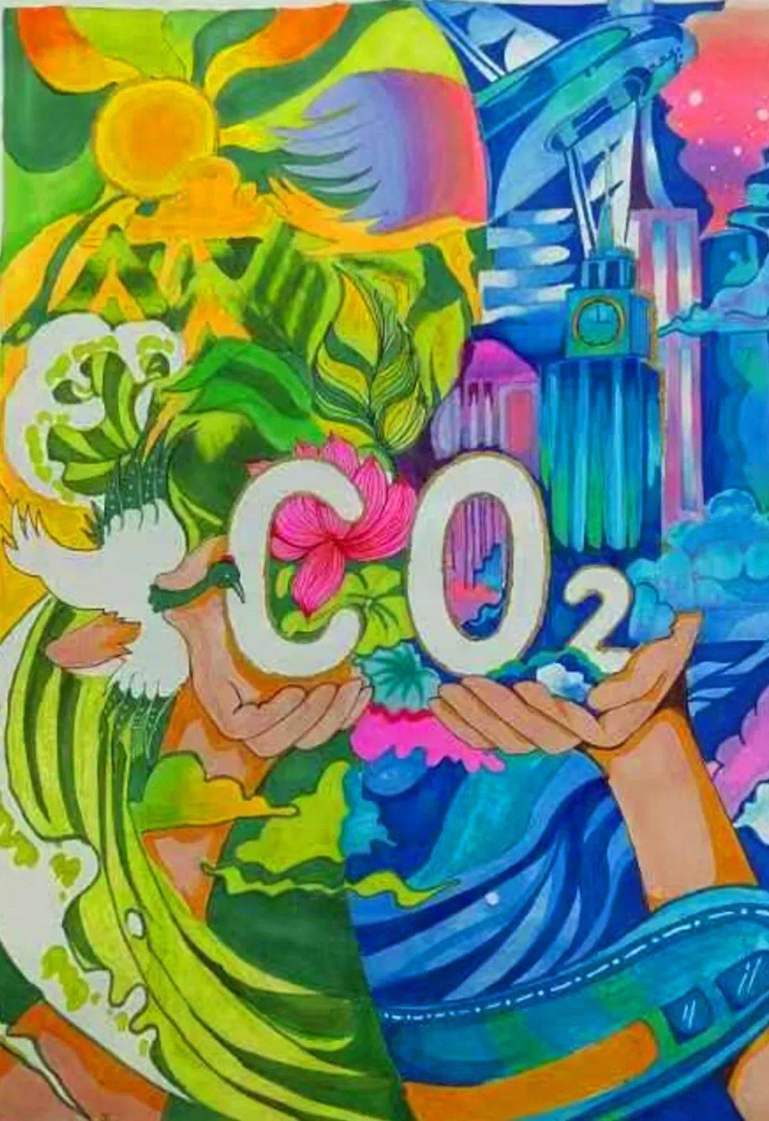 绿色低碳生活描绘他们心中的绿色家园讲述保护生态环境的重要性以真挚