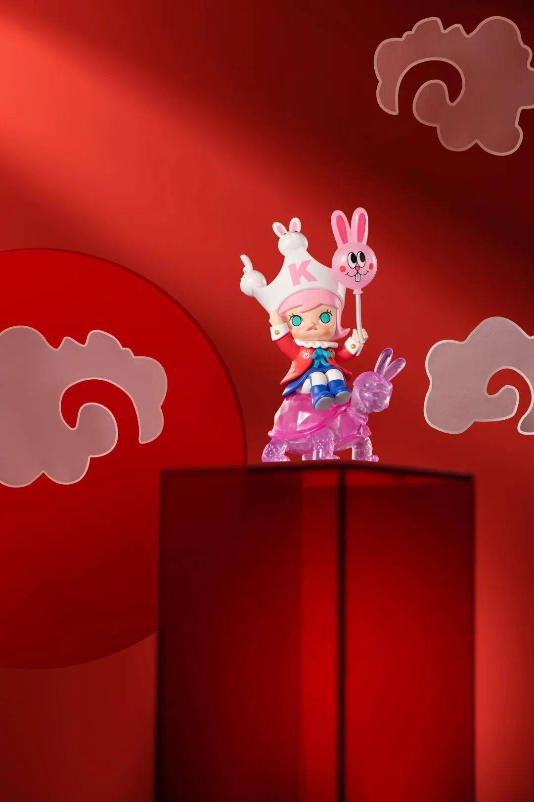 凭兔青云一起迎接新年吧泡泡玛特给大家送上满满祝福与好运新年倒计时