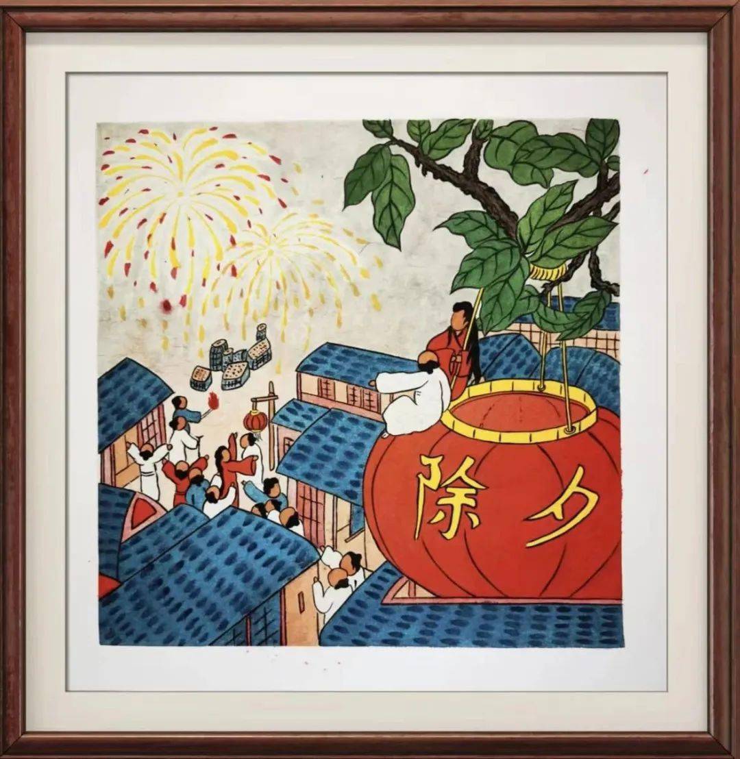 国画的艺术形式为春节的到来增添年味儿国画chineseequinox国画一词起