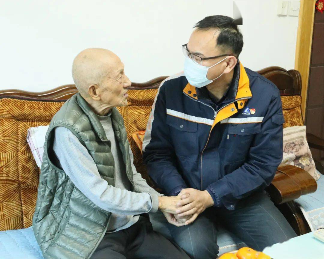【新春慰问】公司领导张瑞忠进行新春慰问_温元亮_生活_发展