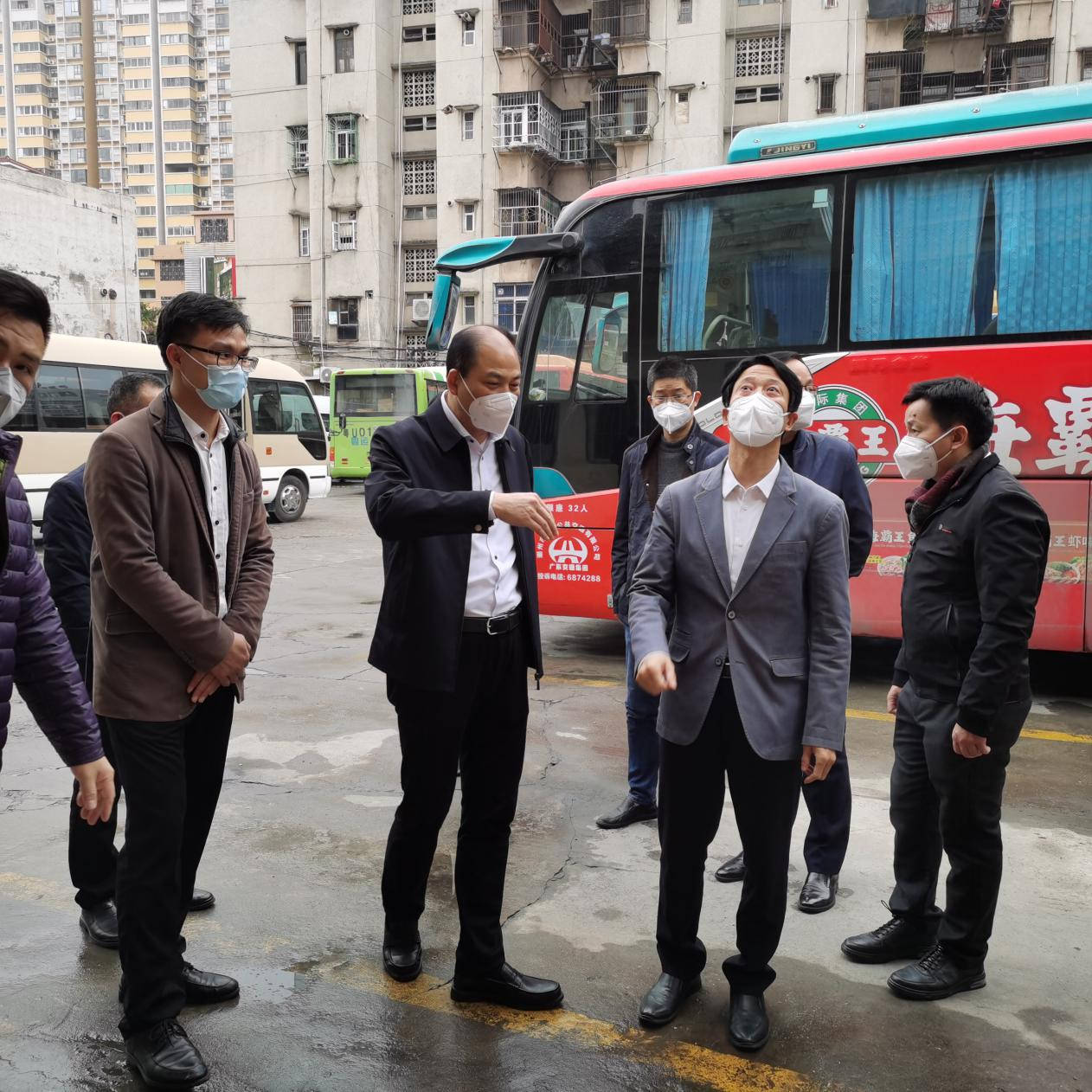潮州市市委副书记王文森慰问潮州粤运公交员工_工作_祝福_邢莫松
