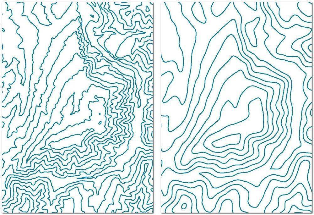 arcgis等值线图绘制图片