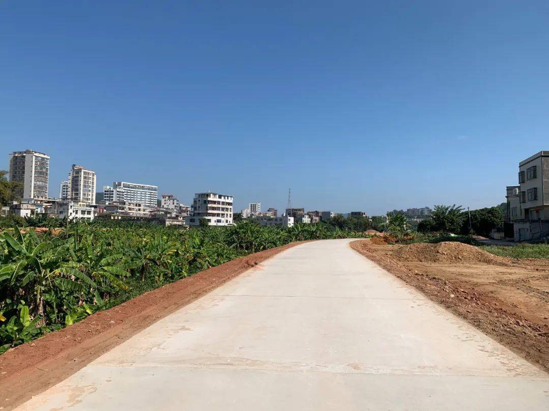 高州一沿江路段完工通车,方便新垌,大坡,长坡等群众出入_工程_方向