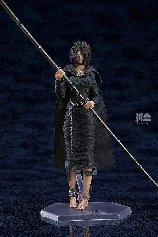 goodsmile gsc figma 恶魔之魂 黑衣防火女ps5日系可动人偶_figma