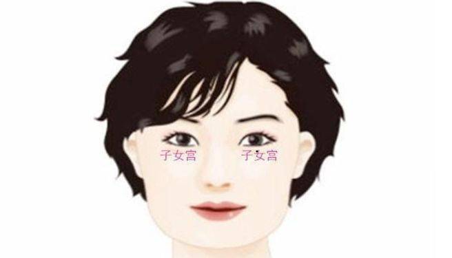 子女宫长有痣:和奸门也就是夫妻宫一样,位于眼睑位置的泪堂也是面相