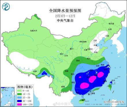 衣服晾不干警告！南方那些处所的雨水可能天天见