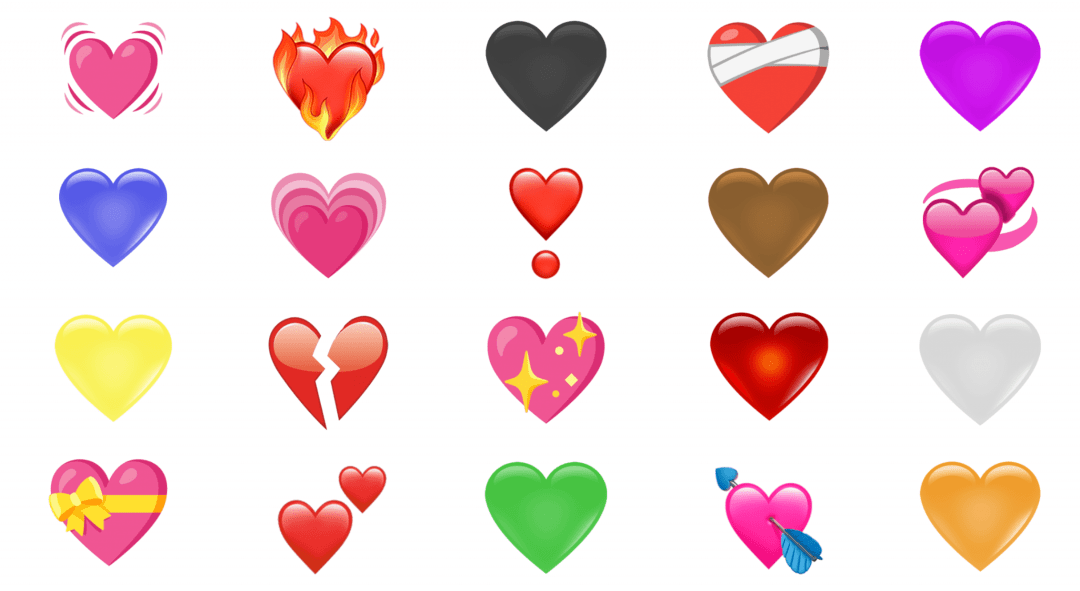 燃烧爱心emoji复制粘贴图片