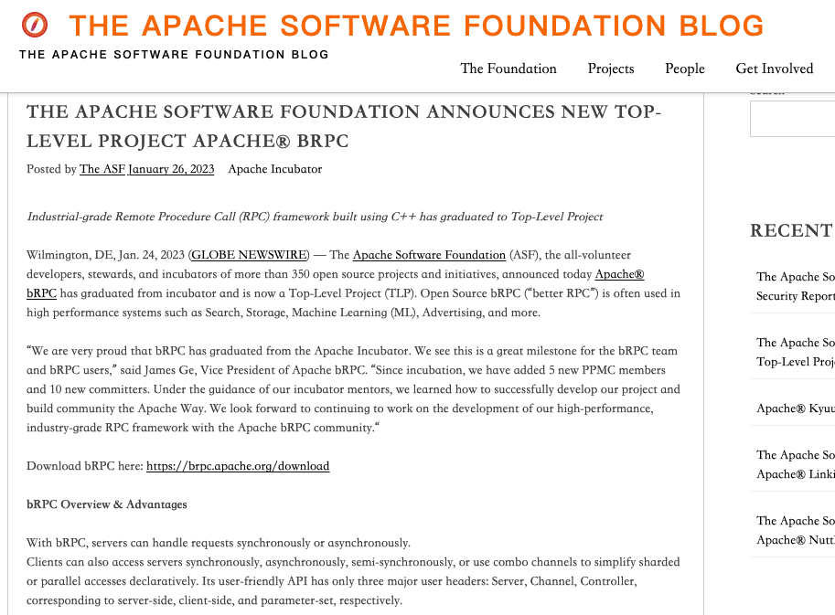 GitHub 超 14,000 Star，中国又一 Apache 顶级开源项目诞生！_手机搜狐网
