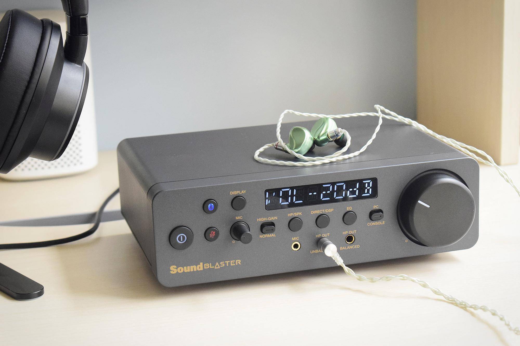 creative创新sound blaster x5外置声卡体验_机身_耳机_蓝牙