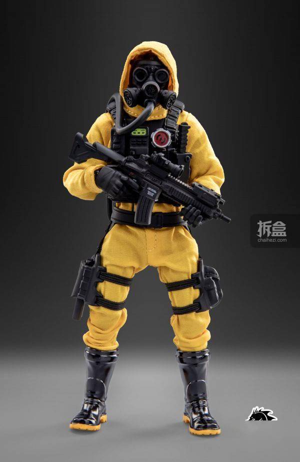 dragon horse scp基金会系列机动特遣队鼹鼠1/12可动兵人_官方_瞄准器